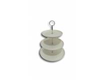 image of 3 Tier China Cupcake Stand